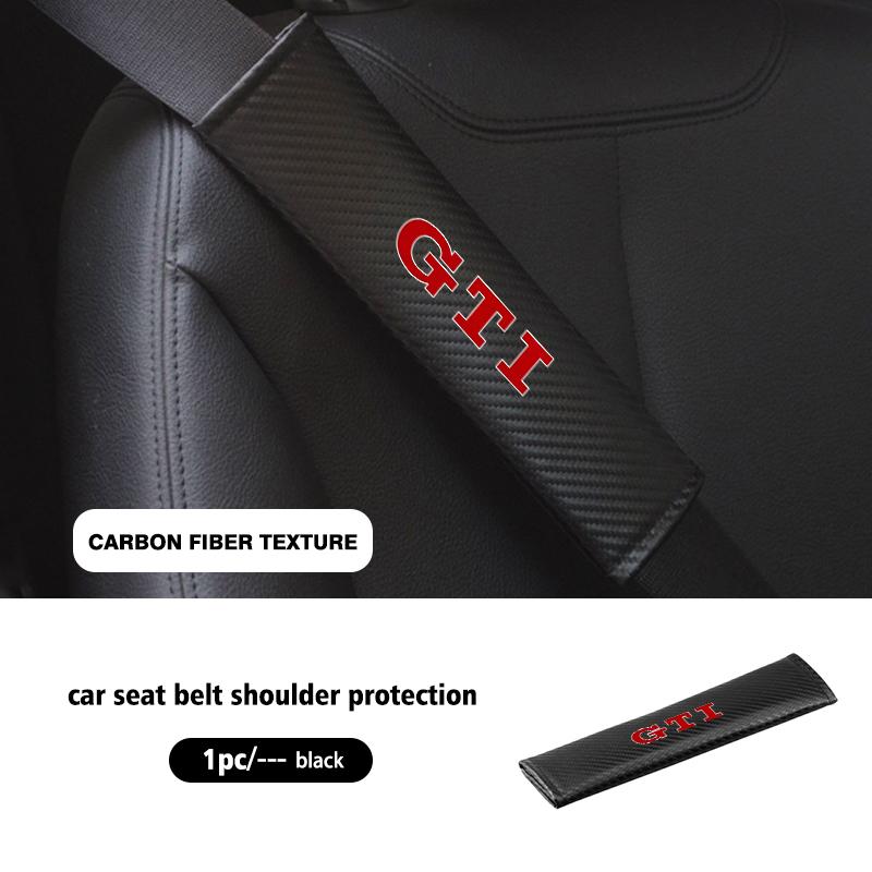 OPQ1 2026 Hot VOLKSWAGEN For Volkswagen Car Seat Belt Shoulder Cover Insurance Strap Protection Pad VW Jetta Golf4 5 6 Beetle CC B5 B
