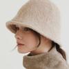 Halden Wool Hairy Bucket Hat (C039_oat)