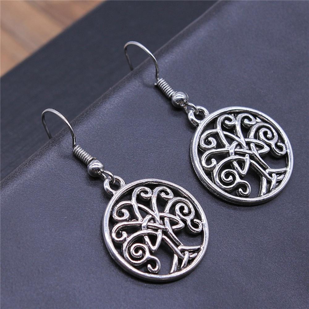 Tree Earring Women Drop Earrings Round Tree Dangle Earrings Women Fashion Jewelry Gift For Women