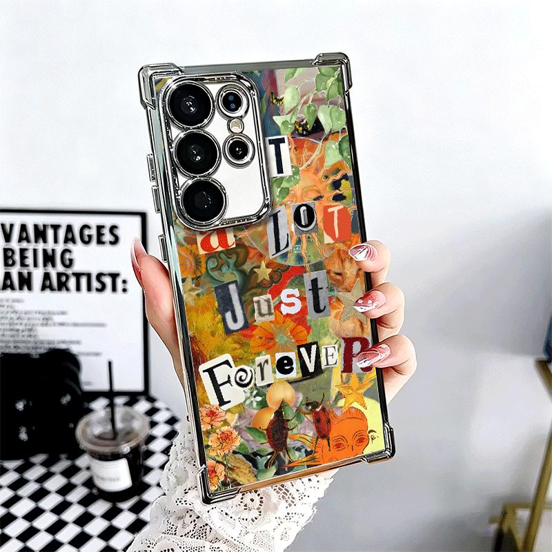 

Adrianne Lenker Songs Album Art Plating Phone Case For Samsung Galaxy S24 S25 FE S26 Edge S23 Ultra S22 S21 Plus S20 Anti-Fall A Samsung S24 Plus