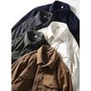 American Retro Corduroy Shirt Men's Fall/Winter Silm Long Sleeves Overalls Export Cattle Goods Casual Shirt