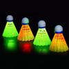 4Pcs Nylon LED Badminton Shuttlecocks Badminton Indoor Outdoor Sport Training Badminton for Ball Training Game Tool Kits