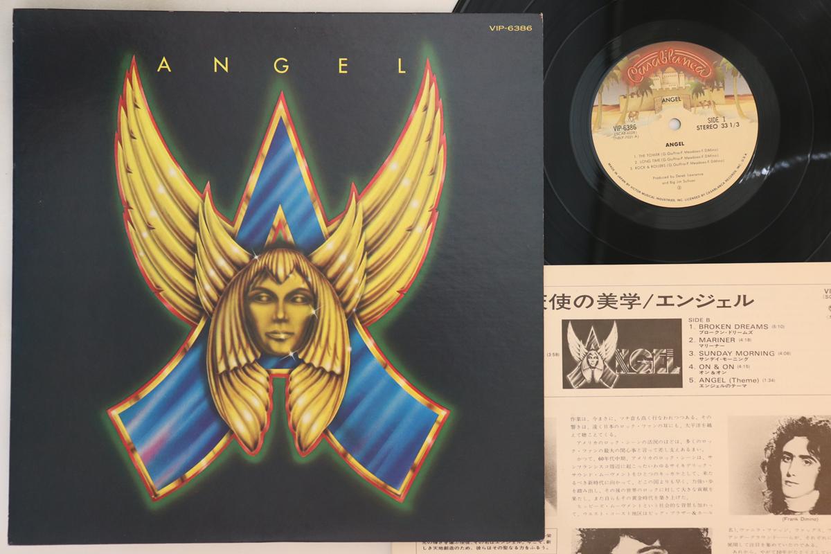 

LP Record ANGEL - Angel VIP6386 CASABLANCA 1976 Japan Rock Used