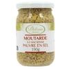 Delouis Organic Wholegrain Low Salt Mustard 180g
