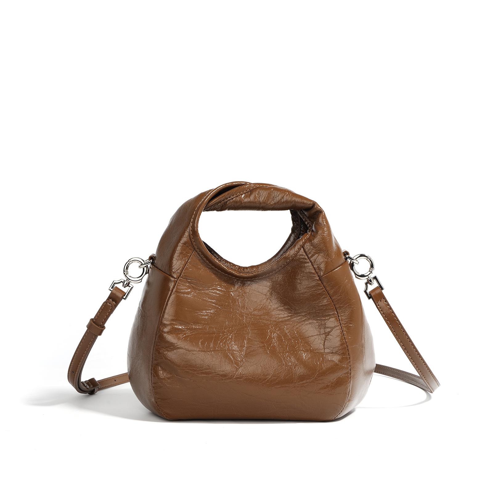 

Старший высококачественный кожаный чехол для головы высокого класса, сумка через плечо для женщин с большой вместимостью, универсальная, для поездок на работу, ретро