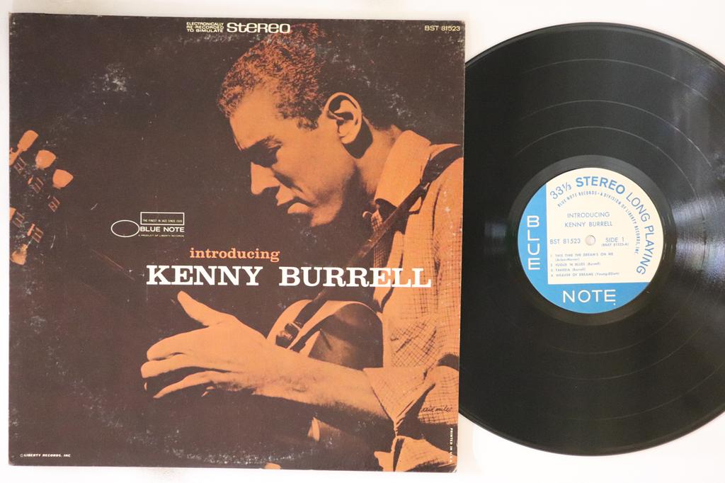 LP Record KENNY BURRELL - Introducing Kenny Burrell BST81523 Blue Note 1967 US Jazz Used