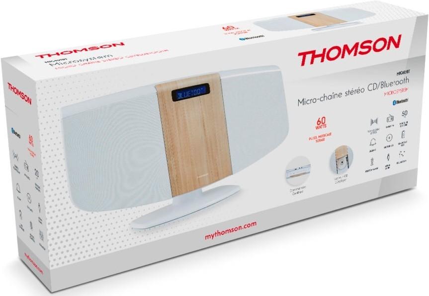Thomson MIC401BT Mini HiFi WHITE CD MP3 USB BLUETOOTH, Thomson