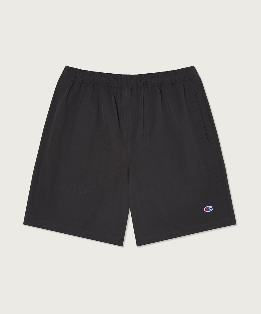 Champion C-Logo Woven Shorts Charcoal
