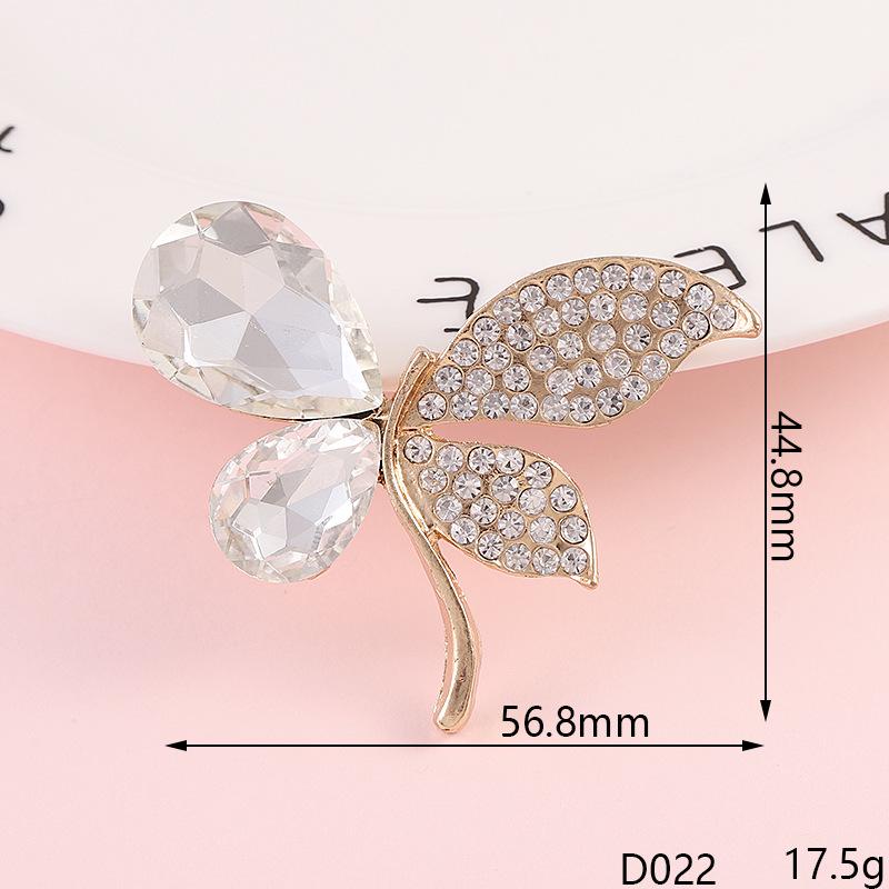 Colorful Four-Leaf Clover & Flower Rhinestone DIY Phone Case Jewelry Accessories.