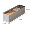 1/2/4pcs Drawer Wardrobe Storage Organizers Cabinet Drawer Clothes Storage Box for T-Shirts Jeans Underwear Pants Organizer Box
