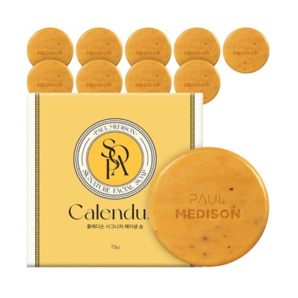 

Paul Medison Signature Facial Soap Calendula 75g*10Pcs