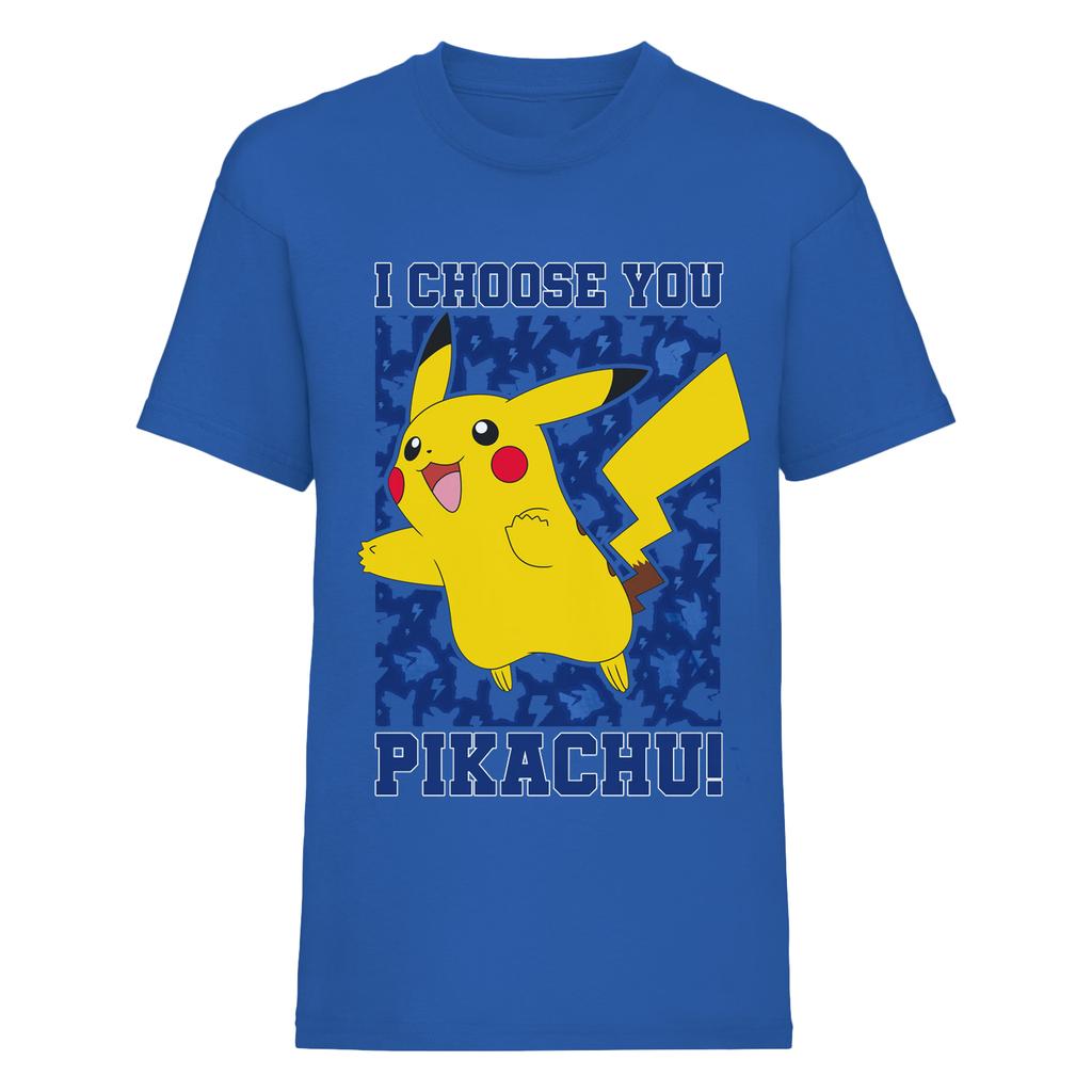 POKEMON Childrens/Kids I Choose You T-Shirt