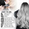 Crema Colorante per Capelli Naturale Grigio Argento, Colorazione Argento Unisex, Moda a Lunga Durata, Non Sbiadisce e Facile da Applicare