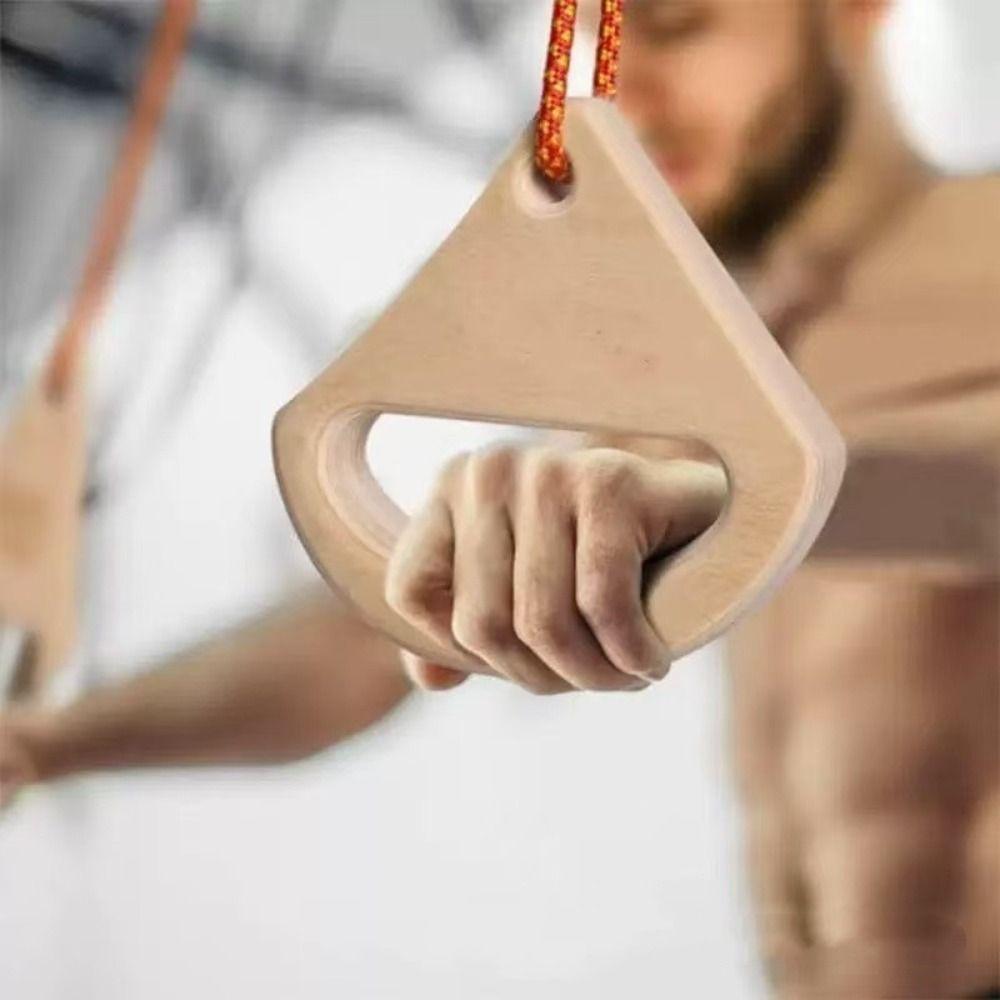Forearm Climbers Finger Strengthener Wooden Pull-Up Board Fitness Enthusiasts