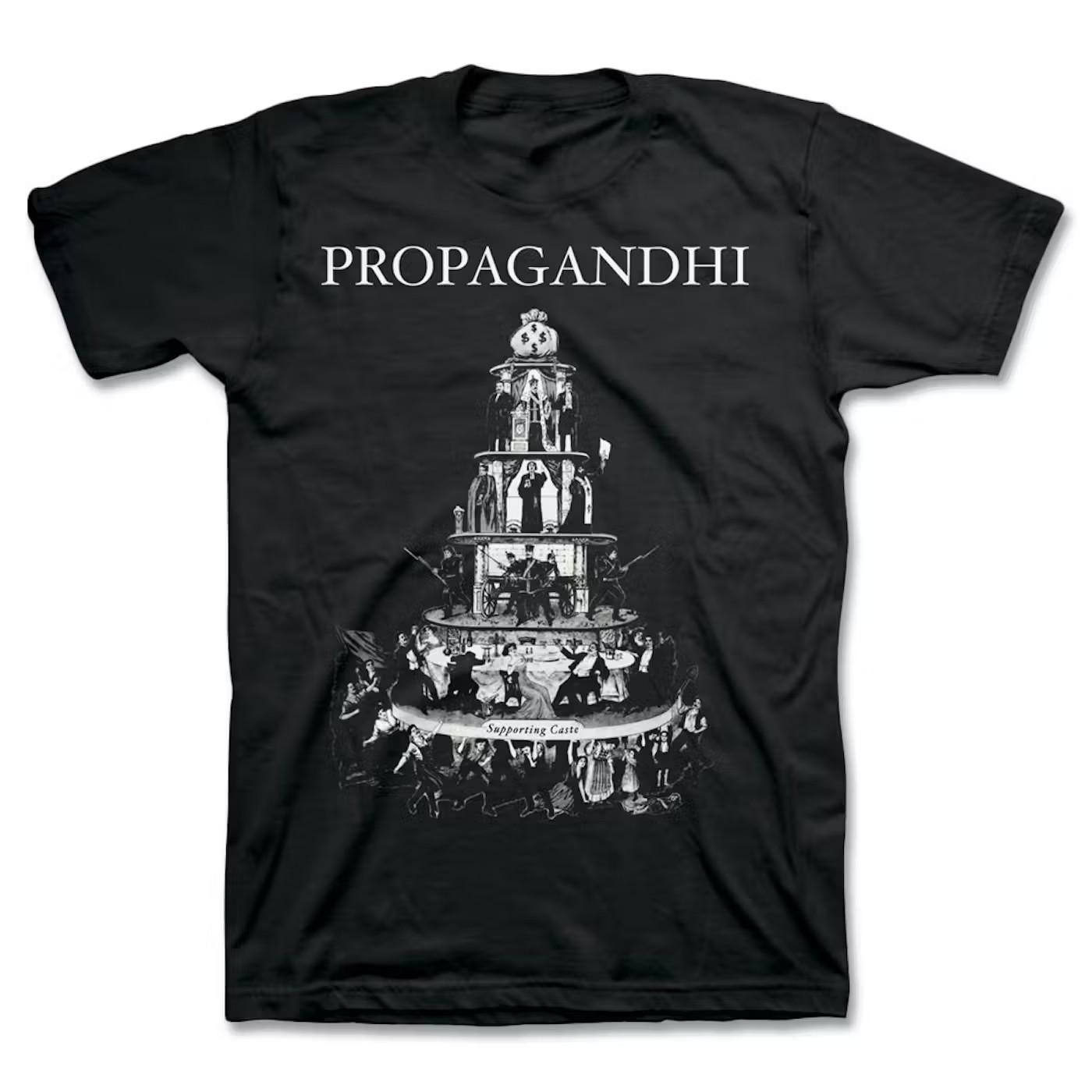 Vtg Propagandhi Band Album T Shirt Heavy Cotton Black S-5XL Unisex MM946 S разноцветный