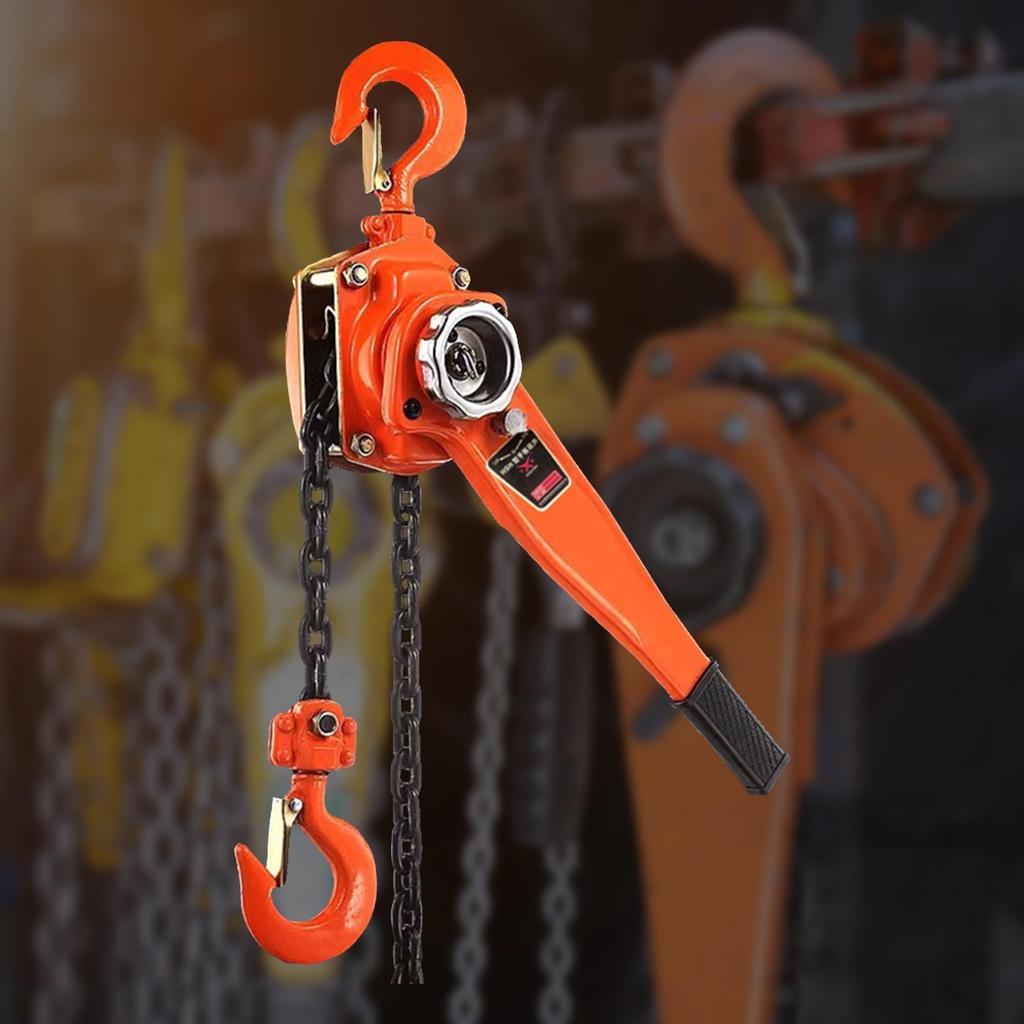 Manual Lever 360° Rotation Hook Manganese Steel Come Along Auto Chain Leading for Factory