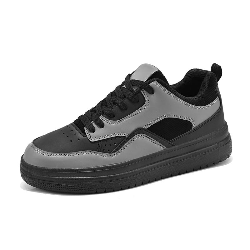 Fashion 2024 Spring Autumn New Thick Bottom Casual Shoes Fashion Outdoor Sports Shoes Trend Low-top Lace-up Plate Shoes Shoes for Men