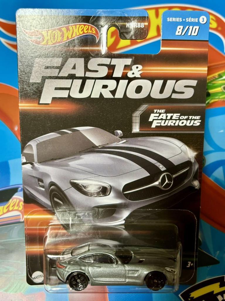 Hot Wheels Fast Furious GT Mercedes & '15 MERCEDES-AMG