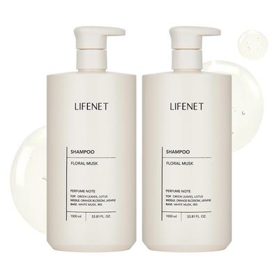 Lifenet Shampoo Floral Musk, 1L, 2 Units