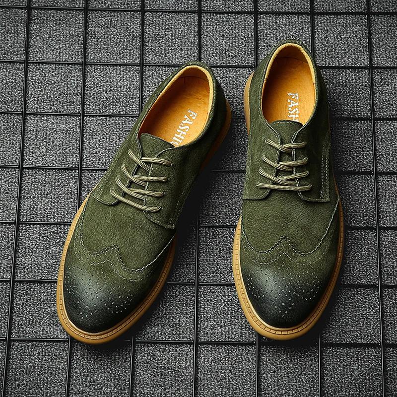 2026 New High Quality Men's shoes 100% Genuine Leather Casual Shoes Waterproof Work Shoes Cow Leather Loafers Plus Size 38-46