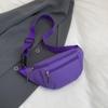 Large Capacity Fanny Pack Adjustable Strap Waterproof Waist Crossbody Bag Zipper Pocket Multi-Pocket Hands-Free Bag