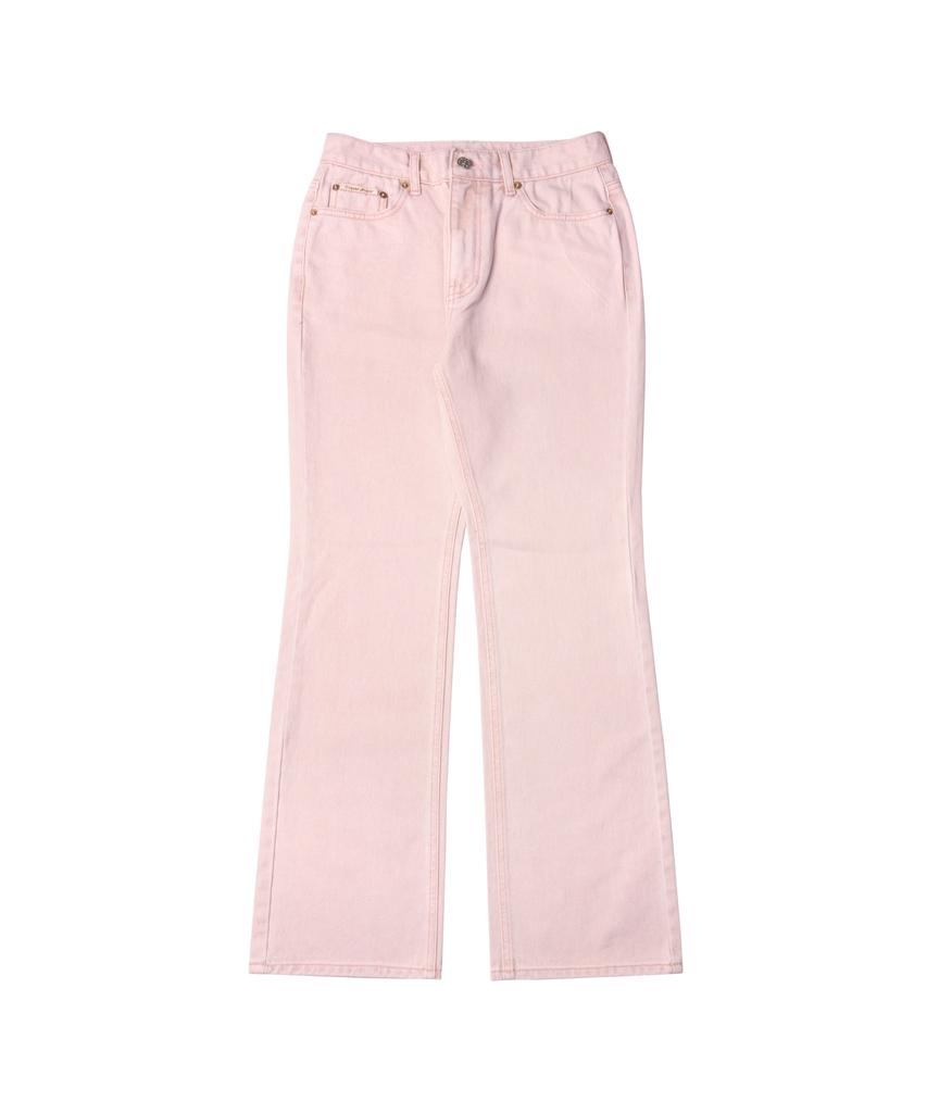 Banwonateullie P3194 Pigment Flare Pants_Light Pink