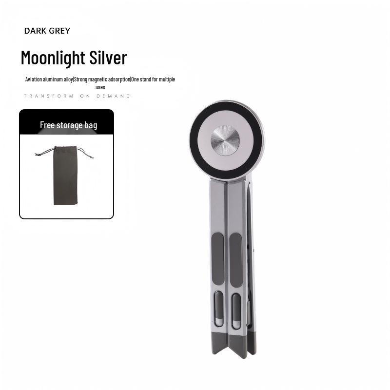 Foldable Magnetic Aluminum Laptop & Tablet Stand