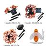 20/50/100 LED Solar Cute Bee Fairy String Lights Garden Fairy Lights 8 Mode Outdoor Lighting for Easter Christmas Wedding Decor