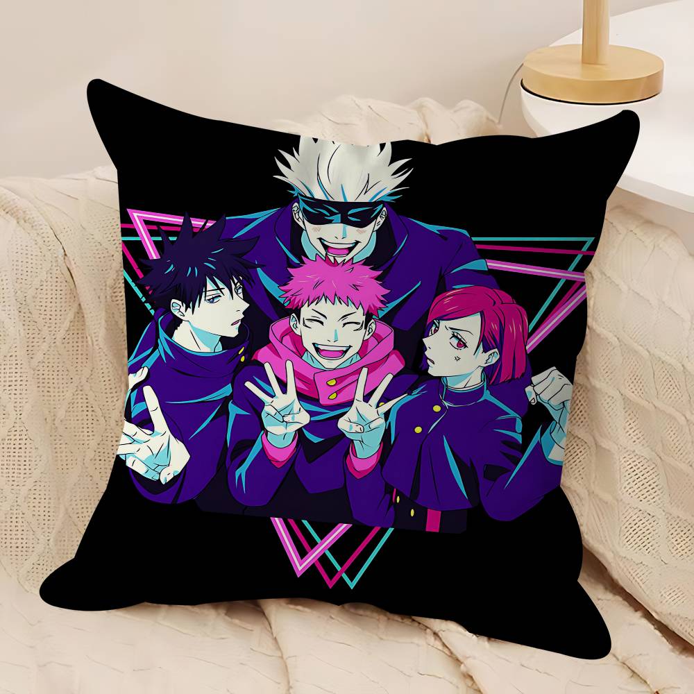 Anime Sukuna Personalized Pillow Dust Cover Bedroom Kids Party Decoration Pillowcase Birthday Children Gift