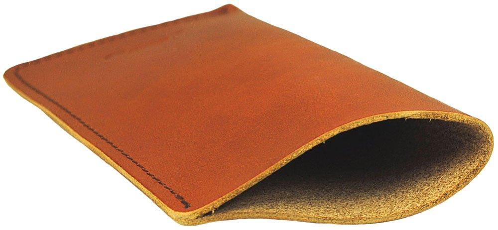 Zenith Genuine Leather Eyeglass Made In CA Case/Sunglasses Case, Japan, Camel, B-0142