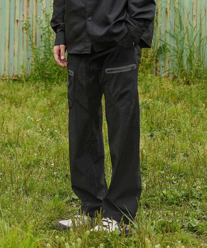 Kaempeusaideu C3 Double-Line Webbing Pants Black Cpt101