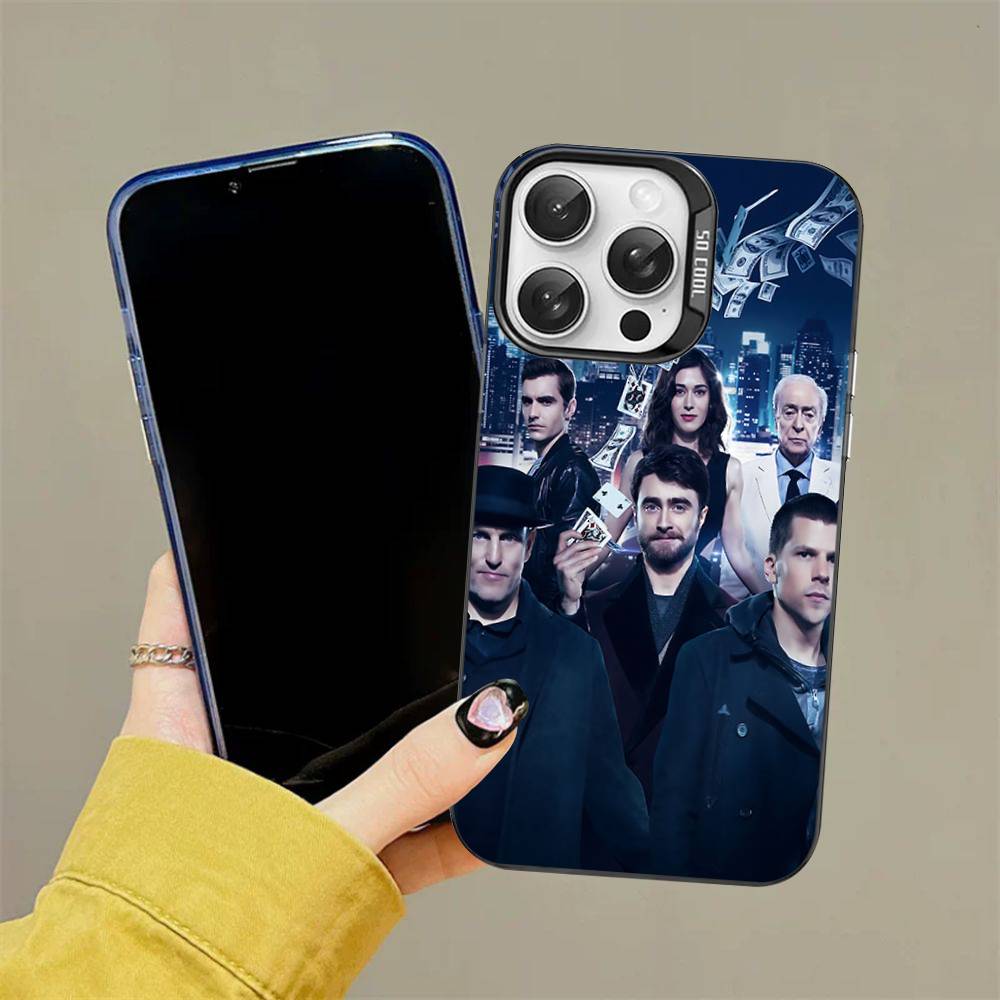 Film N-Now You See Me Handyhülle für iPhone 17 16 Plus Pro Max 15 14 13 12 11 Matt Bunte Hüllen