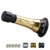 HEIGHTEN 45mm Reel Stand (Improved) Custom Balancer for Abu Garcia Spinning Reels (Black & Gold) (649)