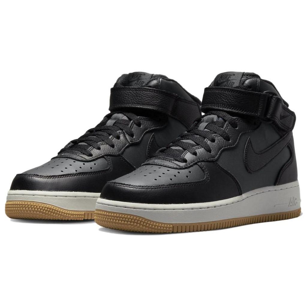 Nike Air Force 1 Mid 07 LX Anthracite Gum Men Sneakers Black Summit-White DV7585-001