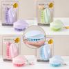Silicone Shampoo Scalp Hair Massager Head Body Scalp Massage Brush Hair Washing Brush Scalp Exfoliator Brush Head Scrubber Tools