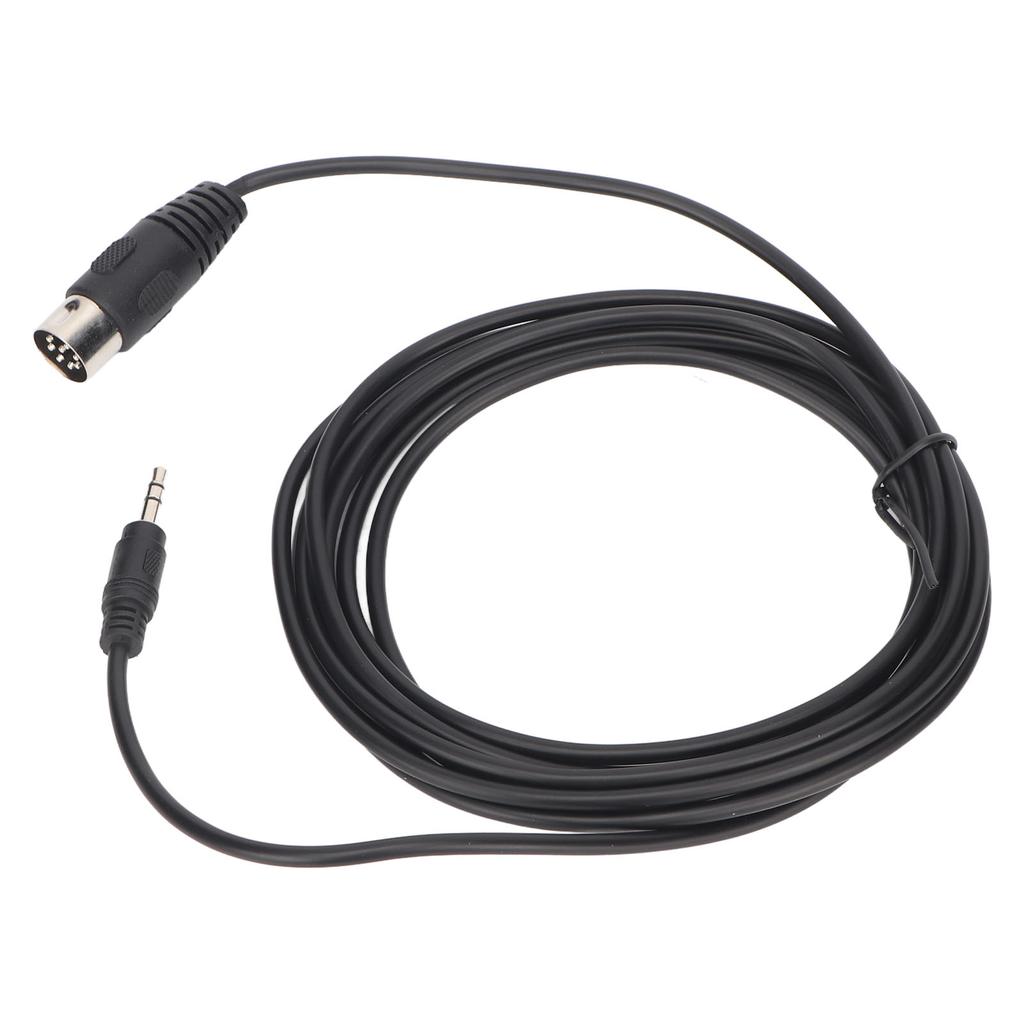 Din 8 Pin to 3.5mm MIDI Cable Male to Male 8 Pin Din to 3.5mm Cord for Musical Instrument Sound Equipment 3m 9.8ft