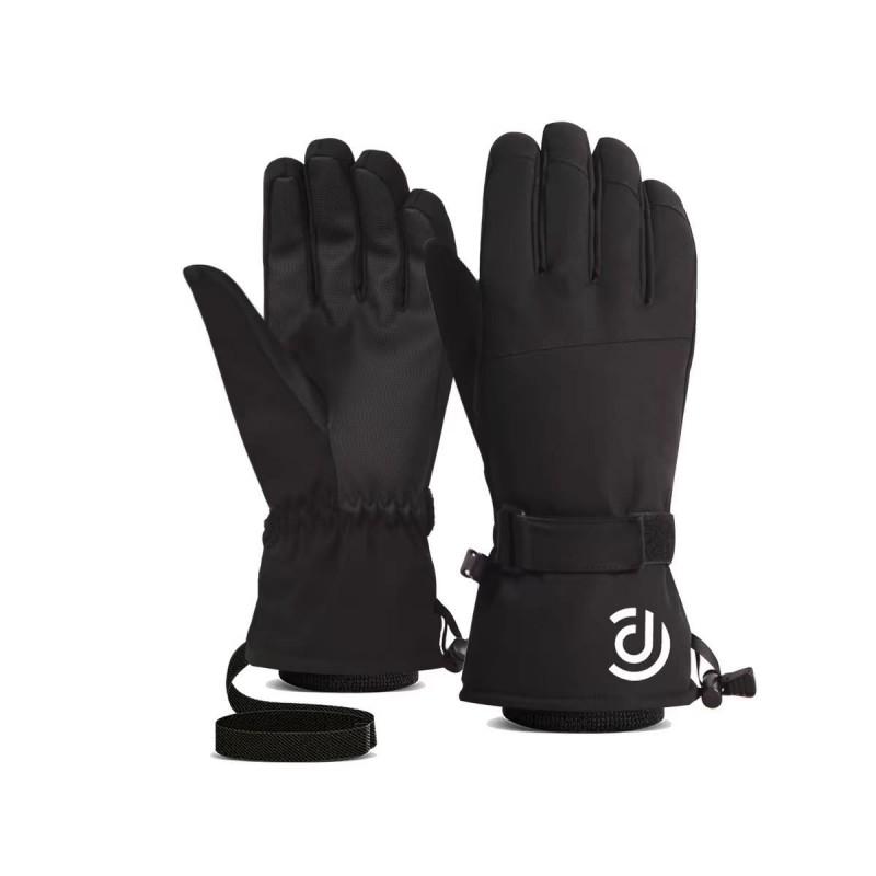 Unisex Winter Ski Gloves Thick Fleece Lined Windproof Touchscreen Warm Cycling Outdoor Riding