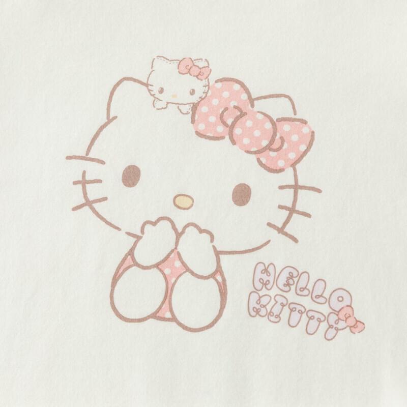 DAVE & BELLA Hello Kitty Girls' Thermal Pajama Set