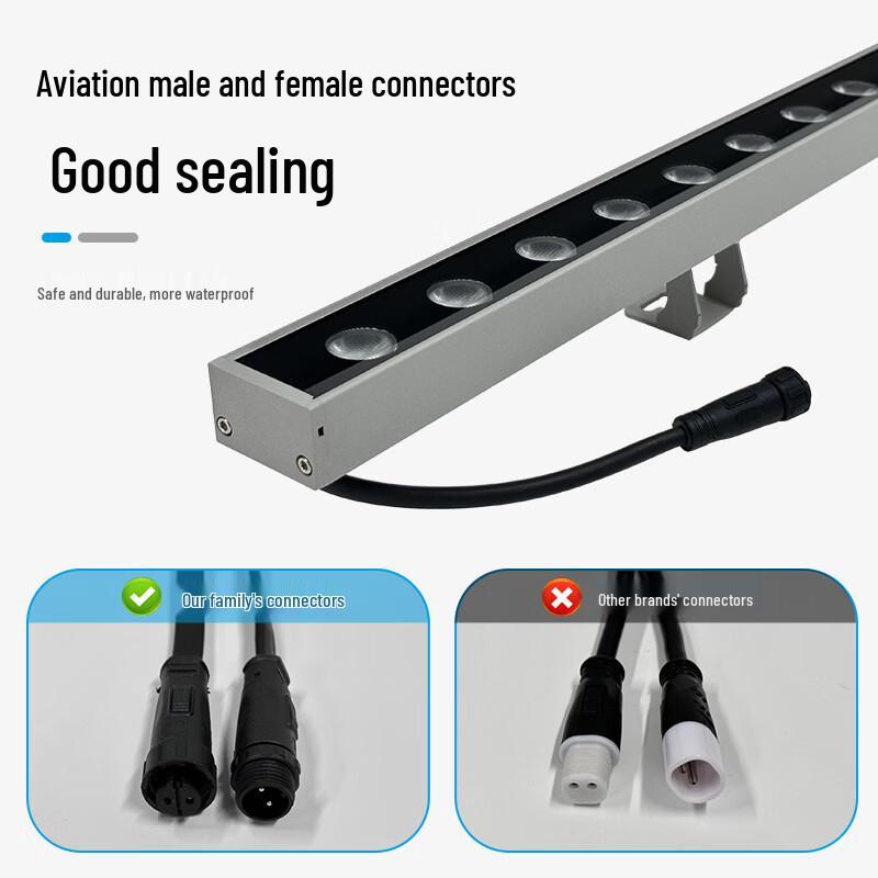Outdoor Indoor LED Linear Wall Washer Light