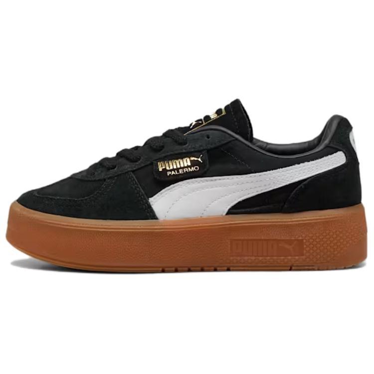 (WMNS) PUMA Palermo Elevata PUMA Black Gum Women s 399348-01 EU 40
