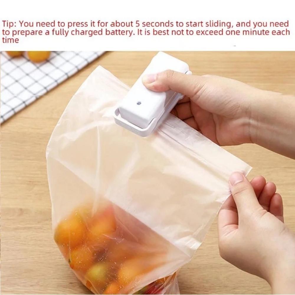 Mini Heat Bag Sealing Machine Package Sealer Bags Thermal Plastic Food Bag Closure Portable Sealer Packing Kitchen Accessories