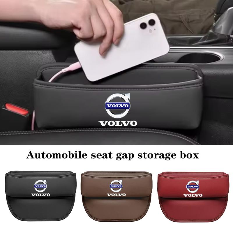 Car Seat Gap Slot Crevice Storage Box Organizer bag for Volvo XC60 S90 XC90 S60 XC40 V60 V90 S40 Volvo EX30 C40 C70 Accessories