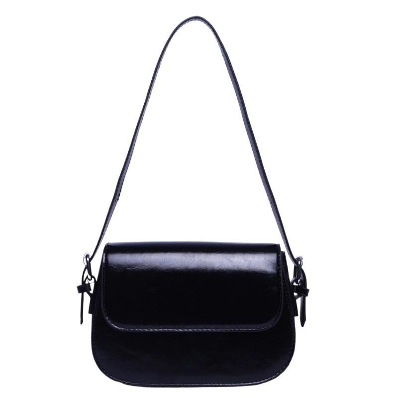 Small square bag women's bag 2025 new trendy fashion versatile daily simple niche single shoulder armpit bag messenger bag