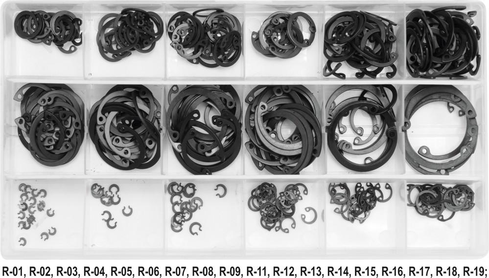 SET OF INTERNAL RINGS 300 PCS. YT-06881 YATO