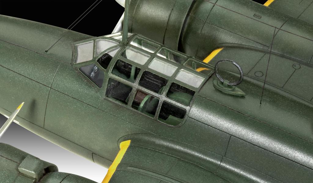 Deutscher Revell Japanische Armee Typ 97 Schwerer Bomber Plastikmodellbausatz 03797 1/72 Ki-21-Ia