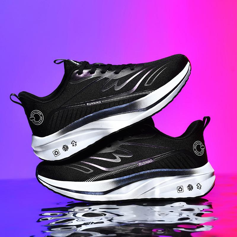 

2025 men s and women s outdoor aerobic running marathon running shoes large size, light and breathable, student body test running shoes 37