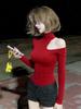 Retro Hong Kong Style Off-Shoulder High Neck Top - 260g Cotton Modal, Slimming Fit.