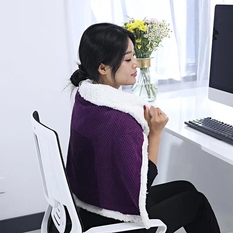 Knee Blanket Electric Heating Blanket Small Electric Heating Blanket Cover Blanket Warm Body Blanket Office Heating Blanket Winter Heating Supplies