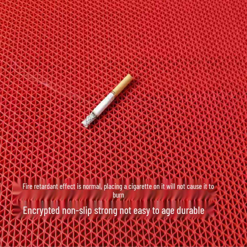 Hollow Anti-Slip Water-Blocking Mat for Kitchen, Pool, and Bathroom