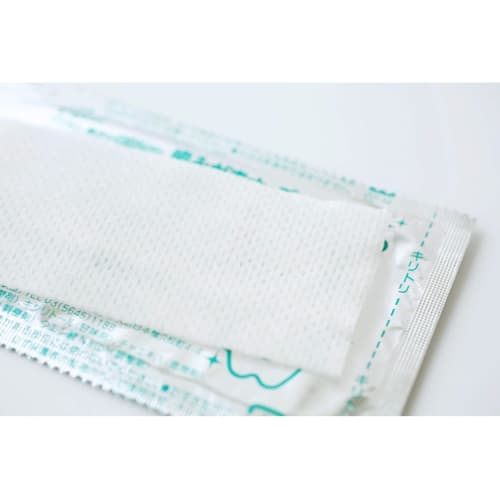 [.co.jp Exclusive] [Bulk Purchase of 84 Packets] Parent-Child Baby Teeth Care Toothbrushing Nap Pads, 42 Packets X 2